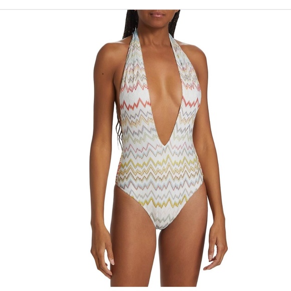 *NWT* Missoni Mare Halter One Piece - Picture 1 of 11